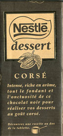Chocolats        Vue du produit     Ingrédients    Service consommateurs
